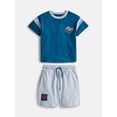 thumbnail image 1 of Hot Wheels Boys Graphic Tee with Short Sleeves and Shorts Set, 2 Piece, Sizes 4-16, 1 of 3