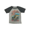 thumbnail image 1 of Hot Wheels Boys Gray Short Sleeve Beast Zone Car T-Shirt Tee Shirt 6, 1 of 1