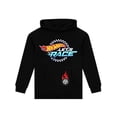 thumbnail image 1 of Hot Wheels Boys Hoodie Black Sizes 4-12, 1 of 7