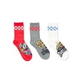 thumbnail image 1 of Hot Wheels Boys Mid-Crew Socks, 3-Pack, Sizes S/M-M/L, 1 of 9