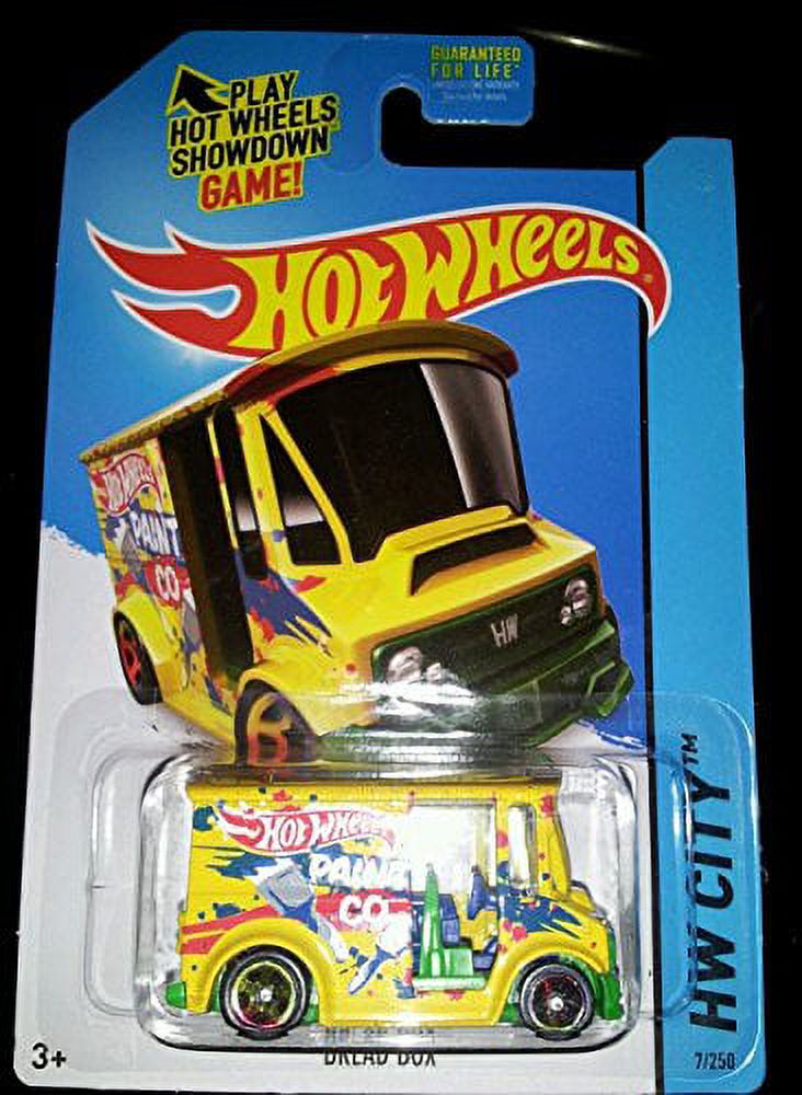 Hot Wheels Bread Box (Yellow) 2014 HW City