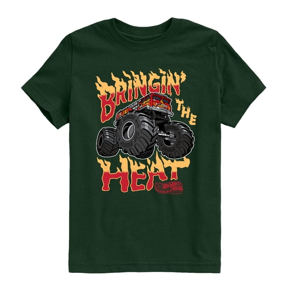Hot Wheels - Bringing The Heat - Youth Boys Short Sleeve Graphic T-Shirt