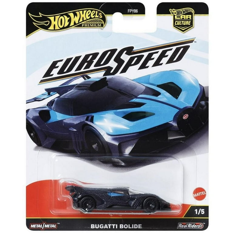 M*X様 ホットウィール　ユーロスピード　ブガッティ・ボリード　BOLIDE チ Hot Wheels Bugatti Bolide Euro Speed Car Culture Premium - Walmart.com