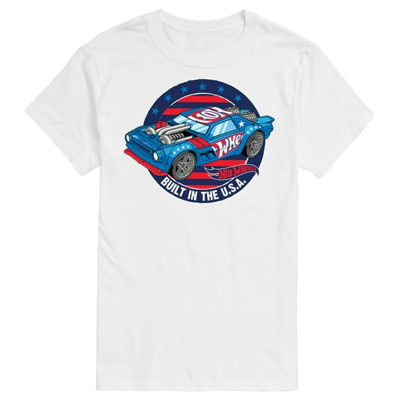 Hot Wheels - Built In Usa - Muscle Car - Men's Short Sleeve T-Shirt