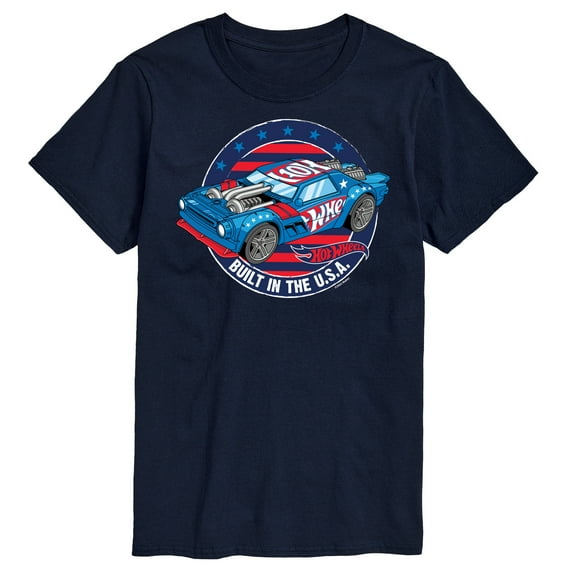 Hot Wheels - Built In Usa - Muscle Car - Men's Short Sleeve T-Shirt