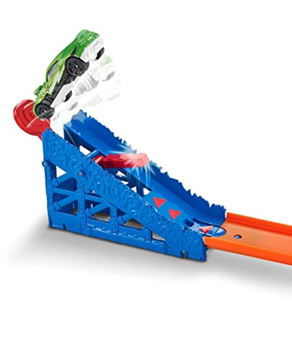 Hot Wheels Portable Vehicle Playset with Launcher and Carry Case