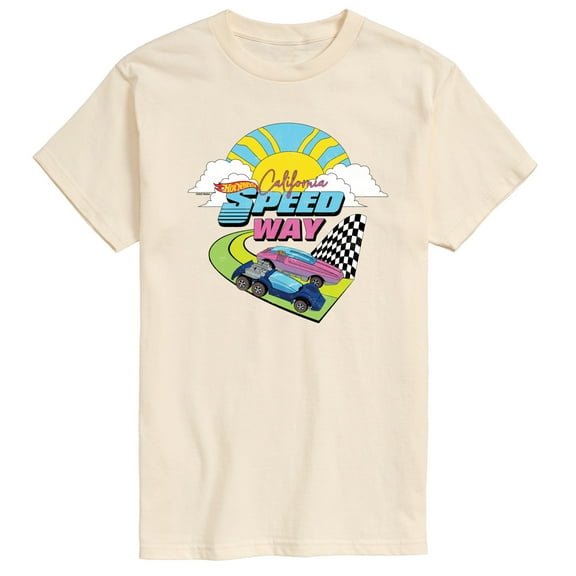 Hot Wheels - California Speedway 70S - Men's Short Sleeve T-Shirt