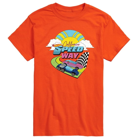 Hot Wheels - California Speedway 70S - Men's Short Sleeve T-Shirt