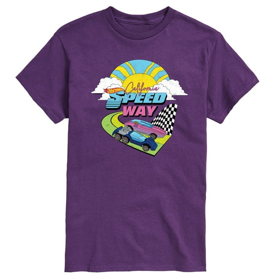 Hot Wheels - California Speedway 70S - Men's Short Sleeve T-Shirt