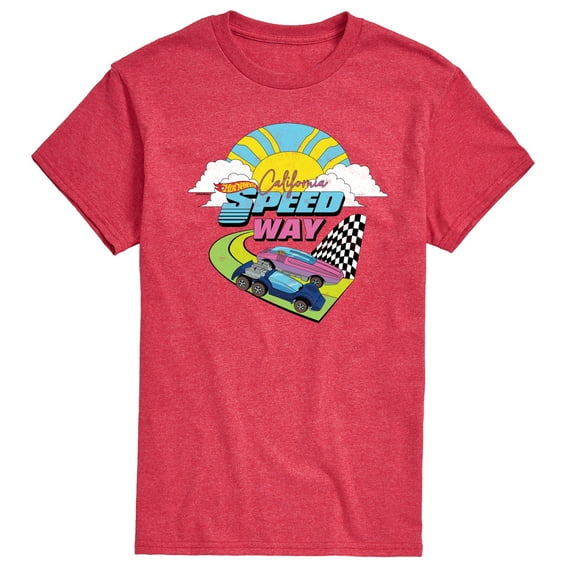 Hot Wheels - California Speedway 70S - Men's Short Sleeve T-Shirt