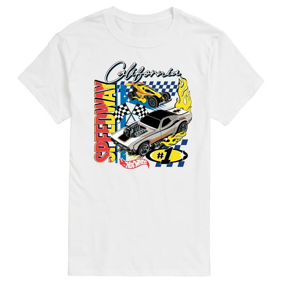 Hot Wheels - California Speedway - Men's Short Sleeve T-Shirt
