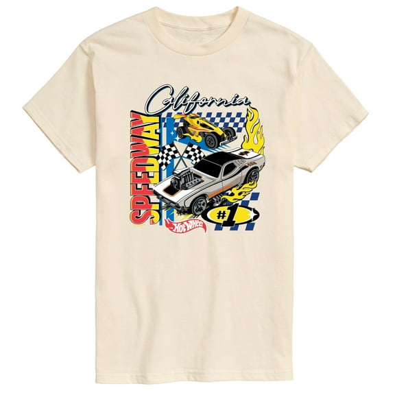Hot Wheels - California Speedway - Men's Short Sleeve T-Shirt