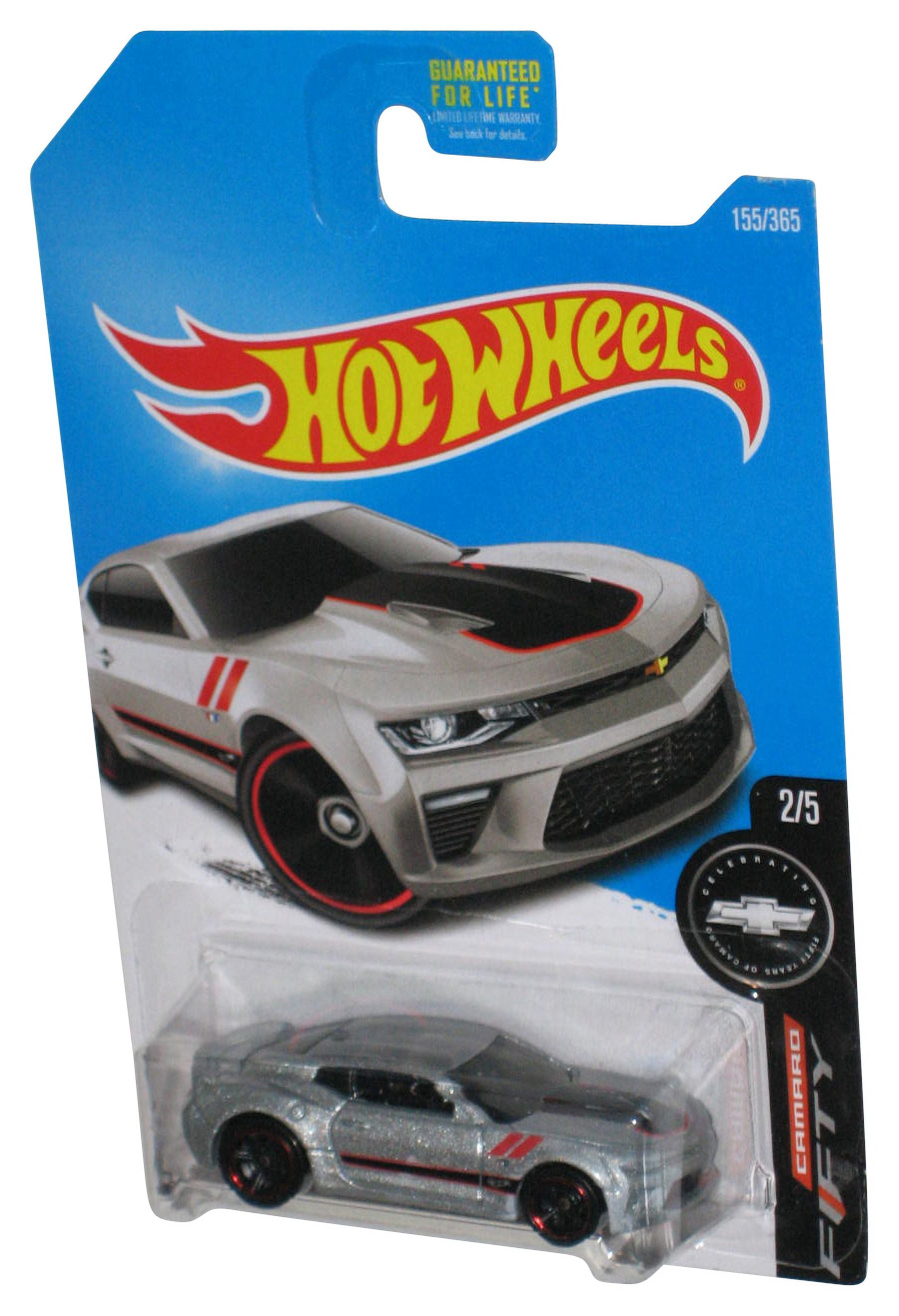 Hot Wheels Camaro Fifty 2/5 (2015) Silver '16 Camaro SS Car 155/365 ...