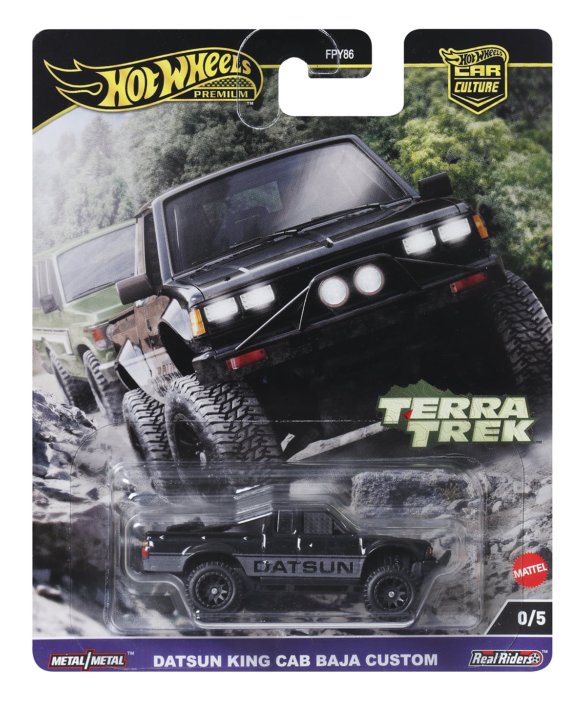 Hot Wheels Car Culture 2024 Terra Trek Datsun King Cab Baja Custom