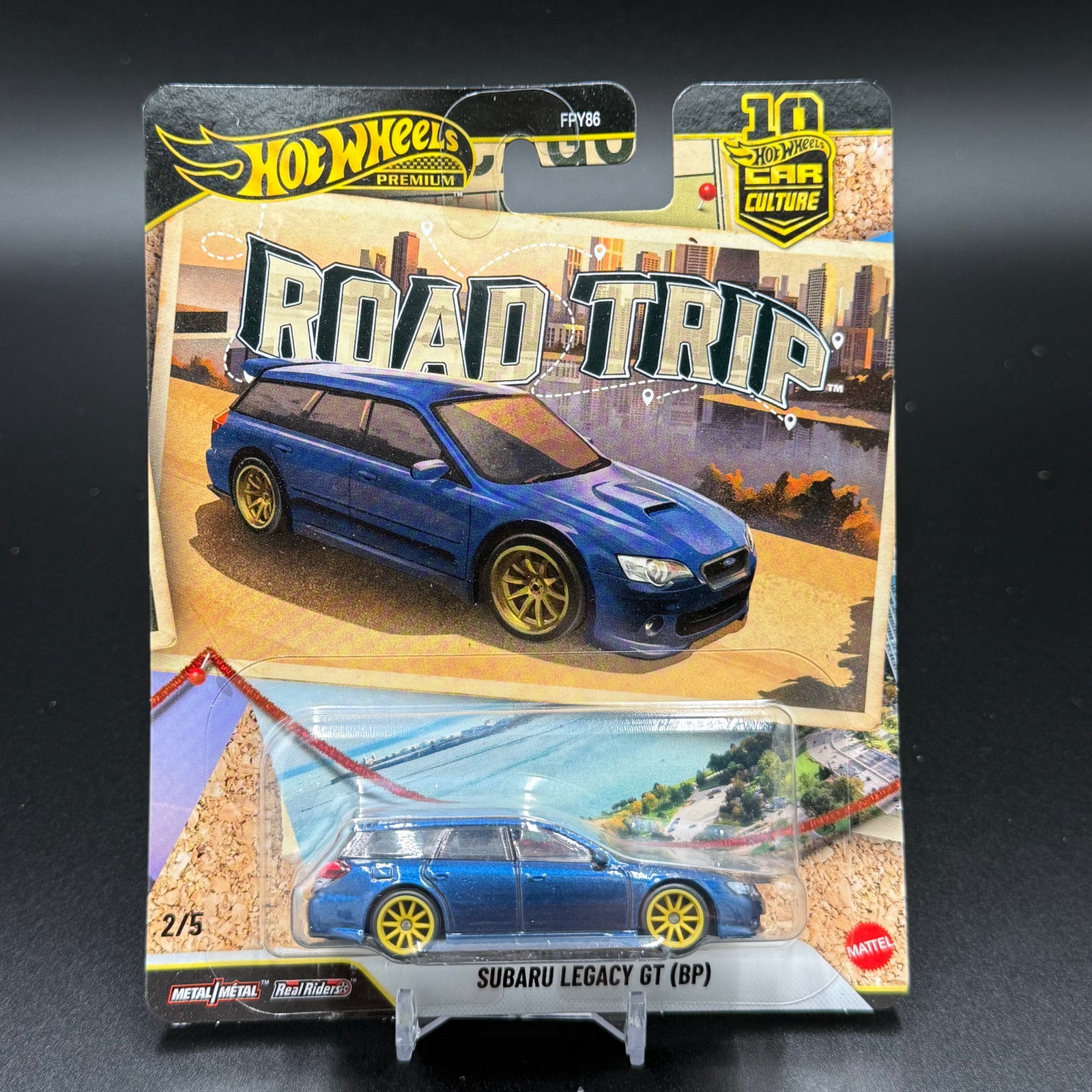 Hot Wheels Car Culture 2026 Road Trip Subaru Legacy GT (BP