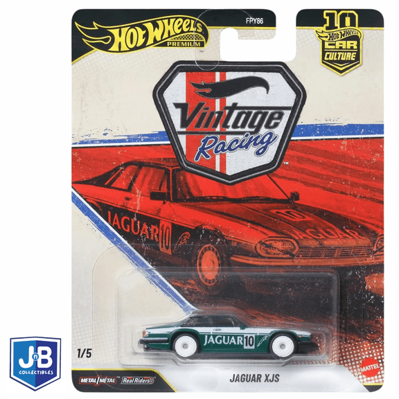 Hot Wheels Car Culture 961T Vintage Racing Jaguar XJS