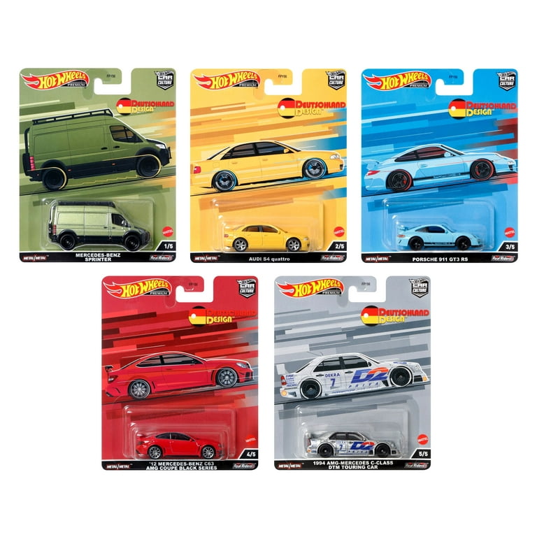 Hot Wheels Car Culture FPY86-957K Deutschland Design Set of 5