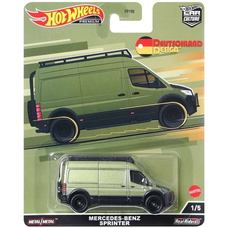Hot Wheels Premium Car Culture Mercedes-Benz Sprinter 1/5