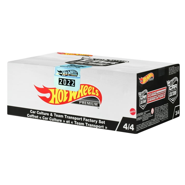 Hot Wheels High Speed Race Car Culture & Team Transport Factory