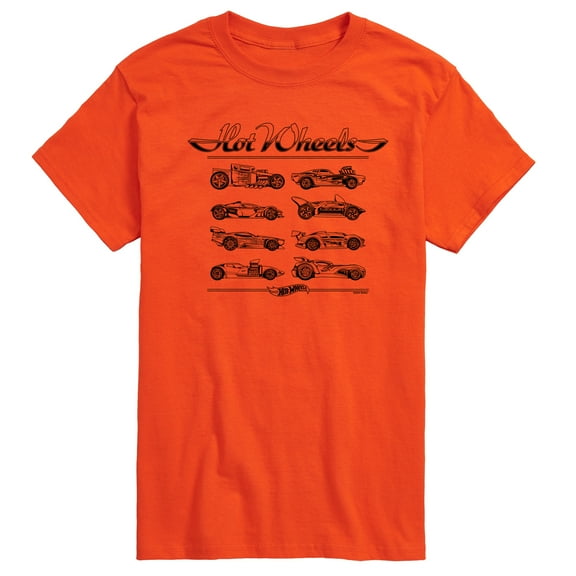 Hot Wheels -  Car Grid - Men's Short Sleeve T-Shirt