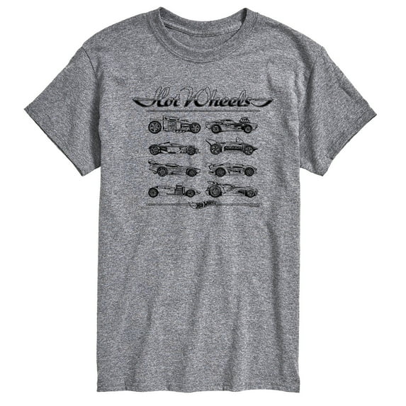 Hot Wheels - Car Grid - Men's Short Sleeve T-Shirt