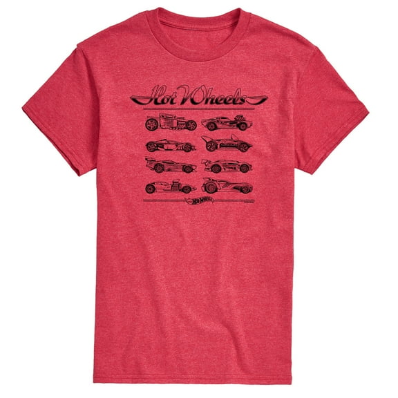 Hot Wheels - Car Grid - Men's Short Sleeve T-Shirt