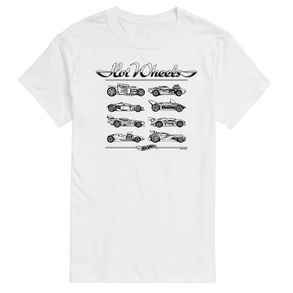 Hot Wheels -  Car Grid - Men's Short Sleeve T-Shirt