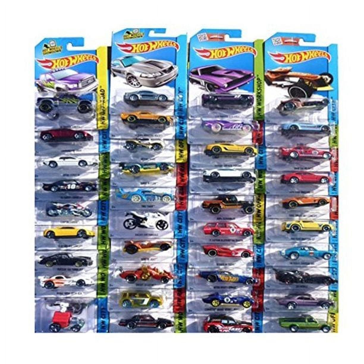 Hot Wheels Car Play Vehicles, 24 Pack
