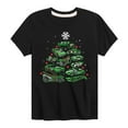 thumbnail image 1 of Hot Wheels - Car Tree - Toddler & Youth Short Sleeve Graphic T-Shirt, 1 of 5