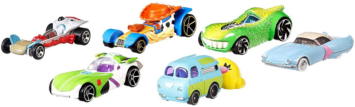 Hot Wheels Disney Pixar Toy Story 4 Character Cars Gift Pack (6
