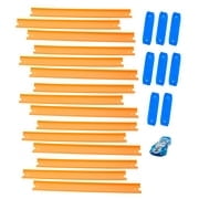 Hot Wheels, Track Builder, Straight Track Includes 15 Feet of Track and a Bonus Car
