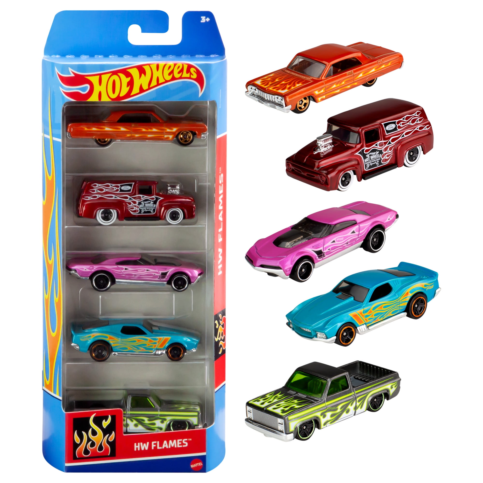Mattel Hot Wheels 9-Car Gift Pack - Genuine Die Cast Parts - Makes A Great Gift for Kids and Collectors Mattel Hot Wheels 9-Car Gift Pack - Genuine Die Cast Parts - Makes A Great Gift for Kids and Collectors