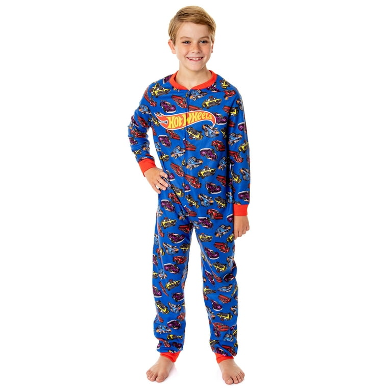 Boys hot sales wheels pajamas