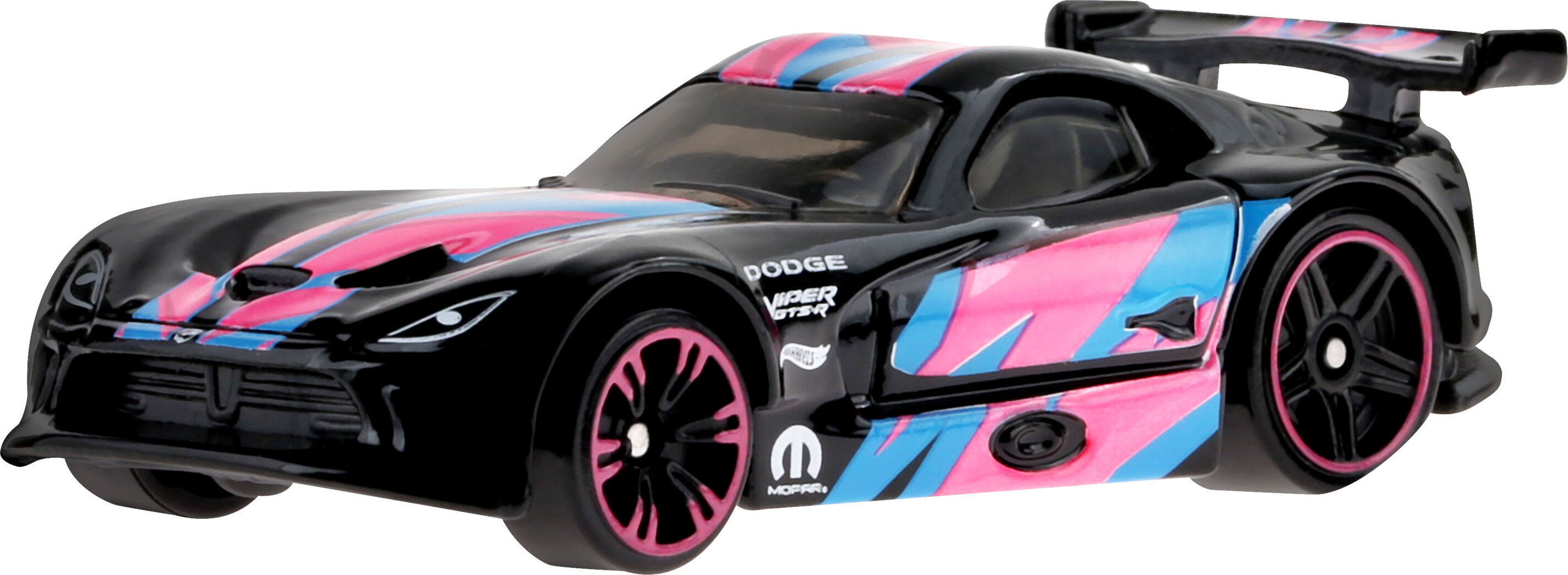 Hot Wheels Cars, Neon Speeders, 1 Die-Cast Toy Car in 1:64 Scale with Neon Designs - image 1 of 6