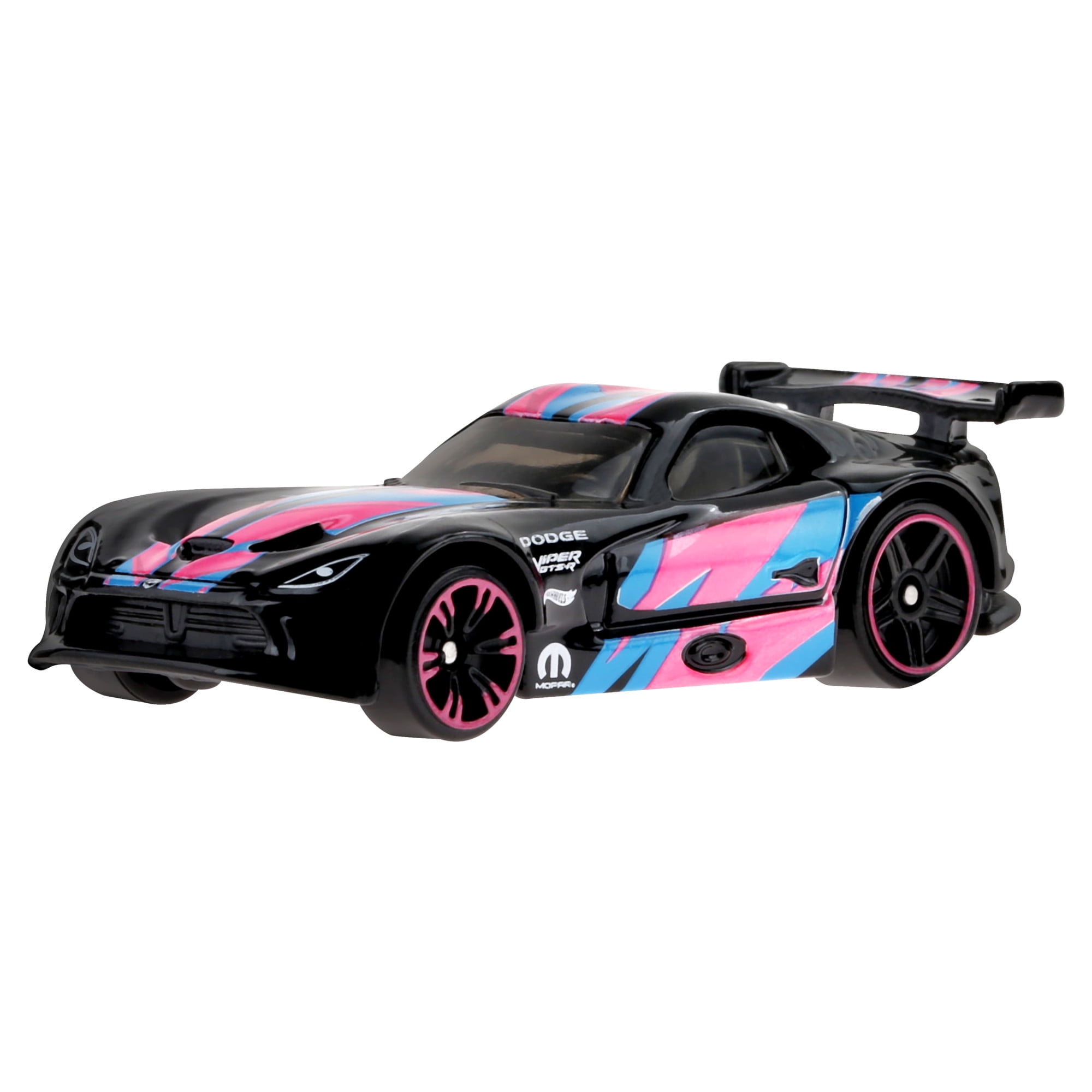 Hot Wheels Cars, Neon Speeders, 1 Die-Cast Toy Car in 1:64 Scale with Neon Designs (Styles May Vary)