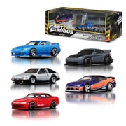 Hot Wheels Cars, Premium Fast & Furious Tokyo Drift Bundle of 5 164 Scale Die-Cast Vehicles