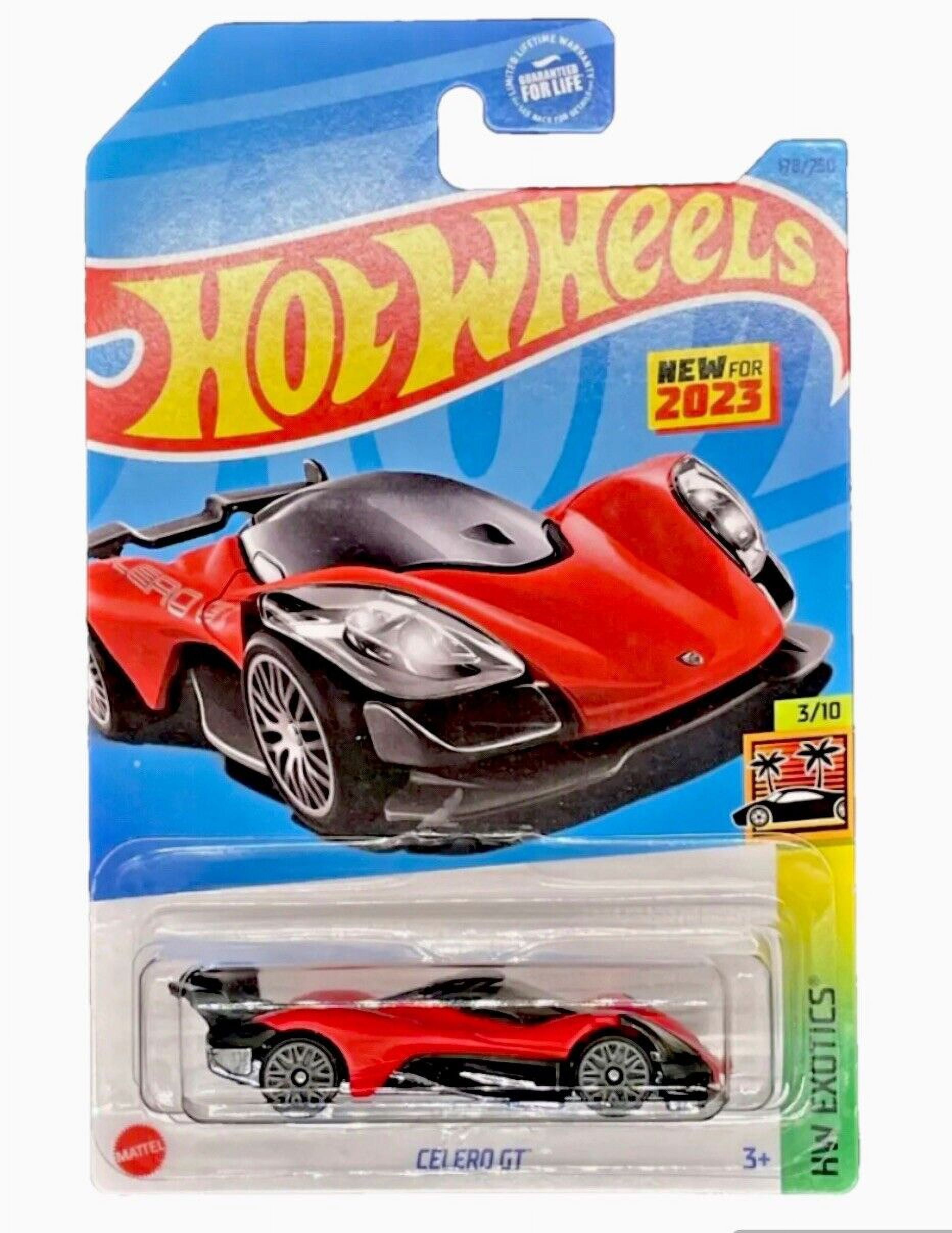 Hot Wheels Celero GT Red 178/250 HW Exotics 3/10 - Walmart.com