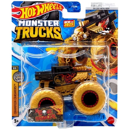 Hot Wheels Champion Crashers Bone Shaker Diecast Car
