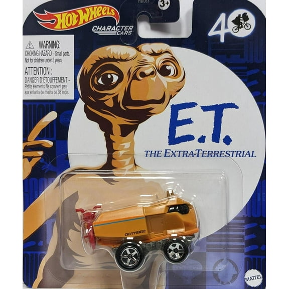 Hot Wheels Character Car E.T. Car & Truck Play Vehicles