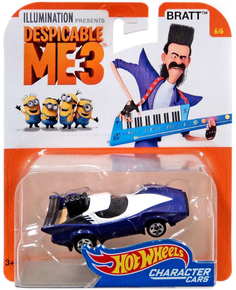 Hot Wheels Character Cars Bratt Diecast Vehicle