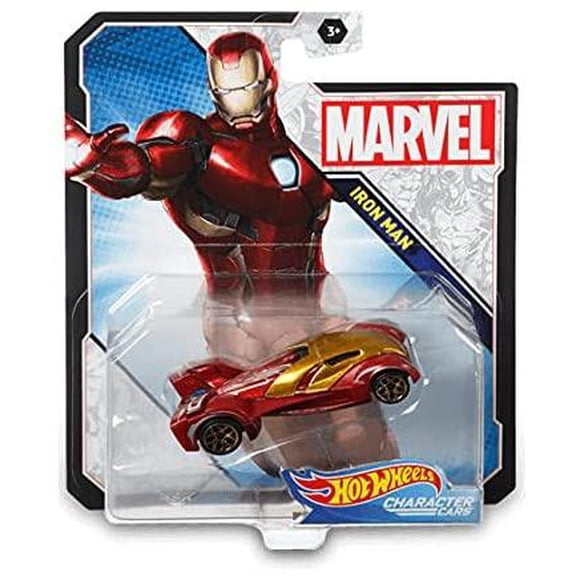 Hot Wheels Character Cars Marvel Studios - Iron Man Mark L