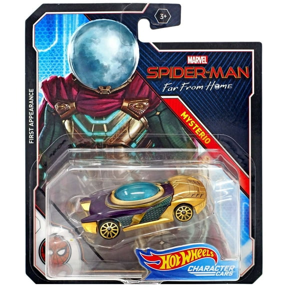 Hot Wheels Character Cars Mysterio Die-Cast Car (Far From Home)