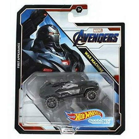 Hot Wheels Character Cars War Machine Marvel Avengers First Appearance