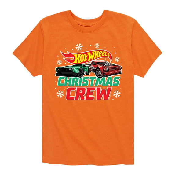 Hot Wheels - Christmas Crew - Toddler & Youth Short Sleeve Graphic T-Shirt