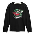 thumbnail image 1 of Hot Wheels - Christmas - Toddler & Youth Long Sleeve Graphic T-Shirt, 1 of 5