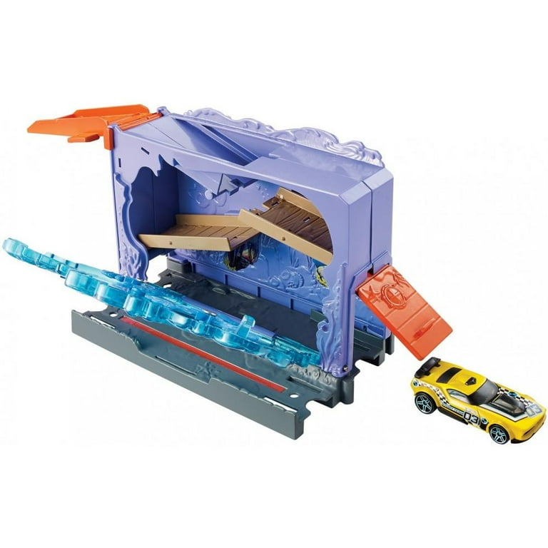 Hot Wheels City Downtown Aquarium Bashplay Set