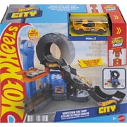 Hot Wheels City Downtown Tire Shop Playset