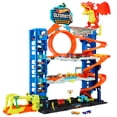 thumbnail interactive-video image 1 of Hot Wheels City Ultimate Garage Playset with 2 Die-Cast Cars, Storage for 50+ Cars Child Age 4-8, 1 of 8