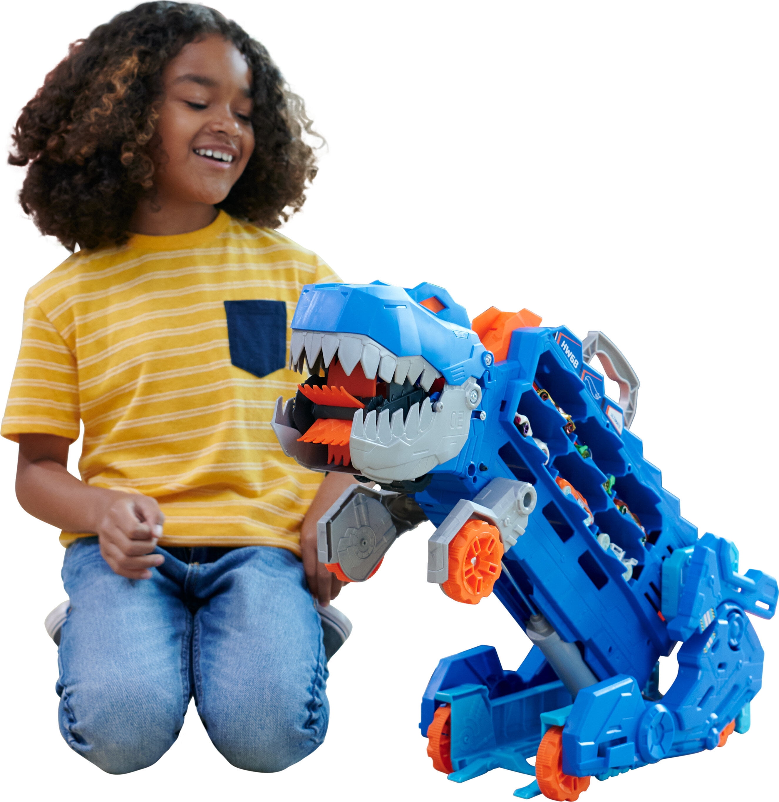 Hot Wheels® 2-in-1 City Ultimate Hauler T-Rex Transporter, Ages 4+