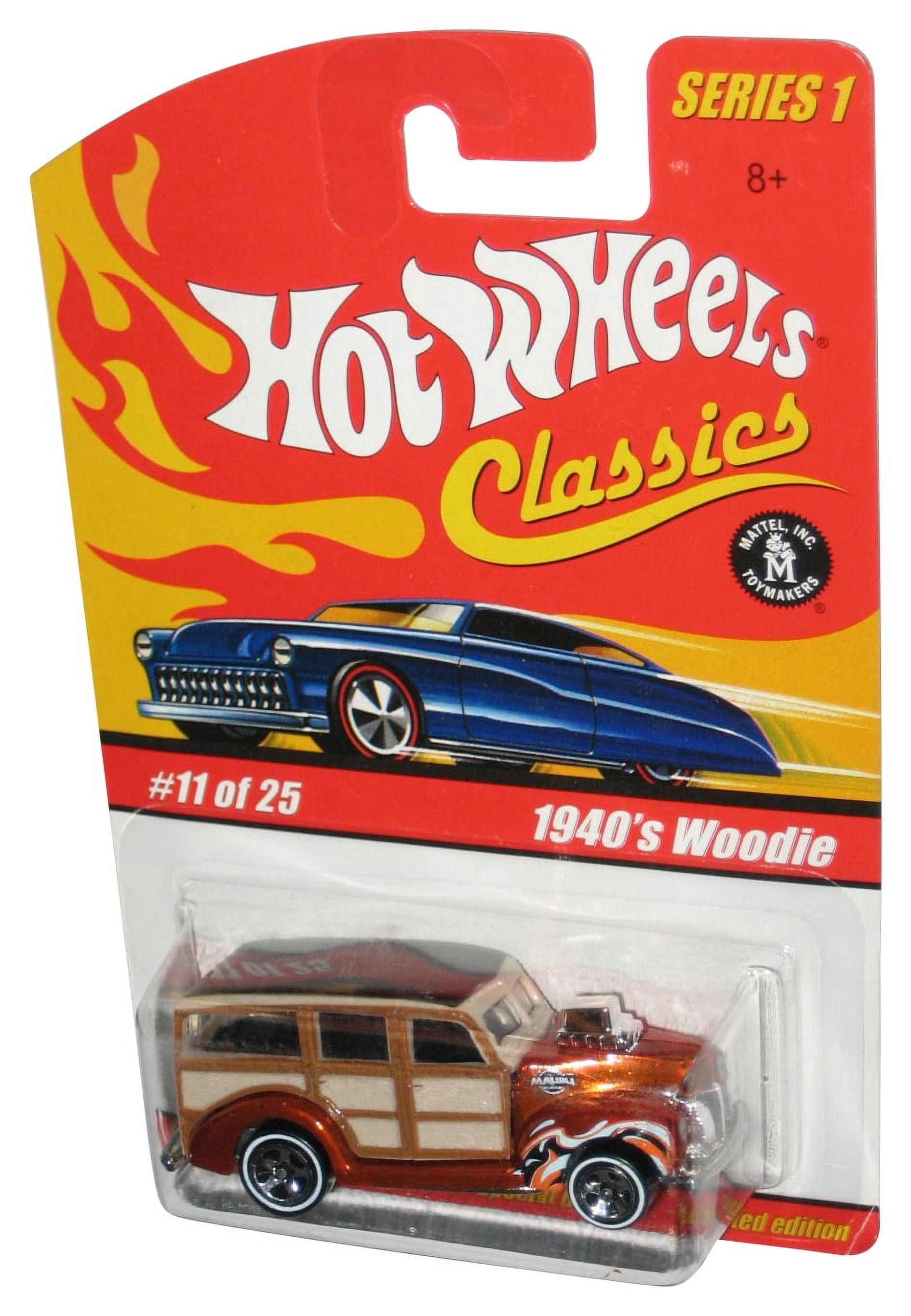 Hot Wheels Classics Series 1 (2004) Copper 1940's Woodie Toy Car